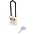 Замок безопасности навесной нейлоновая дужка BD-G36 White ПТК 10264