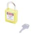 Замок безопасности навесной BD-G52S Yellow A ПТК 11003