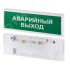 Табло КОП-220П (ИРП) Безопасная зона МГН Зеленый фон Системсервис КП220ИРПБззонМГНз