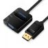 Адаптер переходник DisplayPort 20M на VGA 15F, 0.15 м. Vention HBFBB