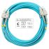 Шнур оптический duplex 20м SC-SC 50/125 мм OM3 LSZH Cabeus FOP-50-SC-SC-20m