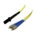Патч-корд волоконно-оптический (шнур) SM 9/125 (OS2) LC/UPC-LC/UPC 2.0 мм duplex LSZH 10 м черный Hyperline 225355