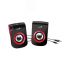Колонки компьютерные Geinus SP-Q180, 2.0, 2 x 3W RMS, USB, красный Genius 31730026401
