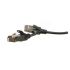 Патч-корд PC-LPT-SFTP-RJ45-RJ45-C6A-1M-LSZH-BK S/FTP категория 6a1 м черный Hyperline 445808