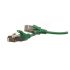 Патч-корд PC-LPT-SFTP-RJ45-RJ45-C6A-1M-LSZH-GN S/FTP категория 6a1 м зеленый Hyperline 445810