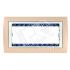Рамка с суппортом на 5 узких модулей S82C крем - слоновая кость Simon 82651-31