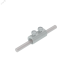 Двухболтовой сквозной соединитель прутка D 5-8 мм INOX304 КМ-профиль MA0065