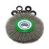 Щетка дисковая Д175x30x32+адаптеры, ворс гофр нерж сталь 0,30 (13-064) EuroBrush EB-LSS4