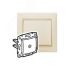 VALENA Розетка телевизионная ТV в рамку 2400мГц 1.5дБ слоновая кость Daccord/Legrand 695618