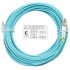 Шнур оптический duplex 15м LC-LC 50/125 мм OM3 LSZH Cabeus FOP-50-LC-LC-15m