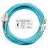 Шнур оптический duplex 15м LC-SC 50/125 мм OM3 LSZH Cabeus FOP-50-LC-SC-15m