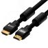 Кабель HDMI 2.1 19М на 19М, 0.5 м., AL черный, ферритовые кольца Greenconnect GCR-53658