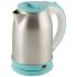 Чайник стальной E-202 на 1.8 л, основание - диск, цвет бело-голубой Energy ВиК 007367