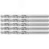 Сверла по металлу HSS шлифованные, угол заточки 135град, 9,0 x 125 мм (5 шт.) MOS 35705М