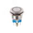 Кнопка антивандальная d22 12В(LED) Б/Фикс (5с) OFF-(ON) / ON-(OFF) подсв/красная REXANT 36-3510