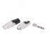 Разъем полевой оконцовки RJ-45 (8P8C) под витую пару кат.6А Hyperline PLUD-8P8C-S-C6A-SH
