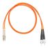 Шнур оптический коммутационный (патч-корд), LC-FC, дуплекс (duplex) OM2, нг(А)-HF, оранжевый, 15 м Datarex DR-220258