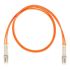 Шнур оптический коммутационный (патч-корд), LC-LC, дуплекс (duplex) OM2, нг(А)-HF, оранжевый, 15 м Datarex DR-220058