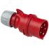 Вилка кабельная 32А/400V/3P+N+E/IP44 PCE 025-6