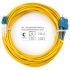Шнур оптический duplex 25м LC-SC 9/125 sm LSZH Cabeus FOP(d)-9-LC-SC-25m