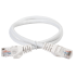 ITK Коммутационный шнур (патч-корд) кат.5E UTP PVC 10м белый