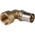 Угольник ВР 3/4'х20 переходной, для металлопластиковых труб прессовой STOUT SFP-0010-003420