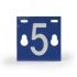 Табличка номера фидера №5 Энсто-РУС (ОКПП) PEM241.5R