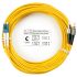 Шнур оптический duplex 20м LC-FC 9/125 sm LSZH Cabeus FOP(d)-9-LC-FC-20m