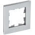 BRITE Рамка 1 -местная РУ-1-1-БрА металл алюминий IEK