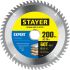Диск пильный по дереву, точный рез EXPERT 200 x 32/30мм 60Т STAYER 3682-200-32-60_z01