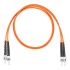 Шнур оптический коммутационный (патч-корд), ST-ST, дуплекс (duplex) OM2, нг(А)-HF, оранжевый, 10 м Datarex DR-223357