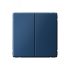ARTGALLERY 2-клавишный выключатель, сх.5, 10АХ, механизм, аквамарин SE (Systeme) GAL001151