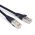Патч-корд F/UTP экранированный категория 5е LSZH черный (3м) Hyperline 30963