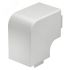 Крышка плоского угла кабельного канала WDK 60x60 мм (ПВХ, белый) OBO Bettermann WDK HF60060RW