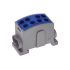 Клемма синяя, 4 подключения 2,5-25мм 1000V 125А INPIN HL35/251P2WBL