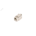 Модуль Keystone, Кат.6a, RJ45/8P8C, для FT-TOOL, экраннированный, металлик NIKOMAX/NIKOLAN NMC-KJSA2-FT-MT