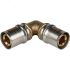 Угольник 20 90 град., пресс, для металлопластиковых труб STOUT SFP-0009-002020