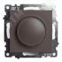 Выключатель диммирующий TRIAC (механизм) 250В, 500W, серия Катрин, шоколад Stekker STEKKER GLS10-7106-04 49017
