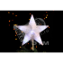 Верхушка на елку Звезда 22см 220В 31LED розовая мигающая JazzWay 4690601022462