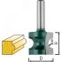 Фреза кромочная полукруглая DxHxL=25.4х22х54.2 мм FIT 3639-082225