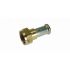 Муфта накидная гайка, плоское уплотнение, латунь пресс, 20x1/2 Henco 26P-20Z04