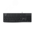 Клавиатура мембранная, 104 клавиши, 1.8 м, черный Dareu LK185 Black
