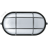 Светильник НПП-60w термостойкий овальный с решеткой IP54 черный Navigator Group 94808