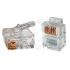 Телефонный разъем RJ-12(6P6C) (3/3 микродюйма) (100 шт) Hyperline 49378