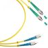 Шнур оптический duplex 10м FC/APC-FC/UPC 9/125 sm LSZH Cabeus FOP(d)-9-FC/APC-FC/UPC-10m