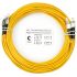 Шнур оптический duplex 10м FC-FC 9/125 sm LSZH Cabeus FOP(d)-9-FC-FC-10m