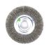 Щетка дисковая Д125x20x22,2, ворс гофр нерж сталь 0,30 (13-095) EuroBrush EB-MCST4