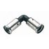 Угольник 14 90 град., ПВДФ пресс Henco 1PK-1414