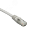 Патч-корд UTP 6 4x2 24AWG (7x0.2mm) Cu LSZH серый 5м СУПР 10-0170