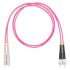 Шнур оптический коммутационный (патч-корд), SC-FC, дуплекс (duplex) OM4, нг(А)-HF, маджента, 2,0 м Datarex DR-221273